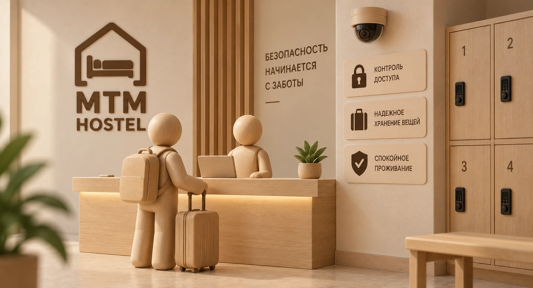 Безопасность в МТМ Хостеле в Ногинске